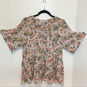 Loft floral blouse Size M